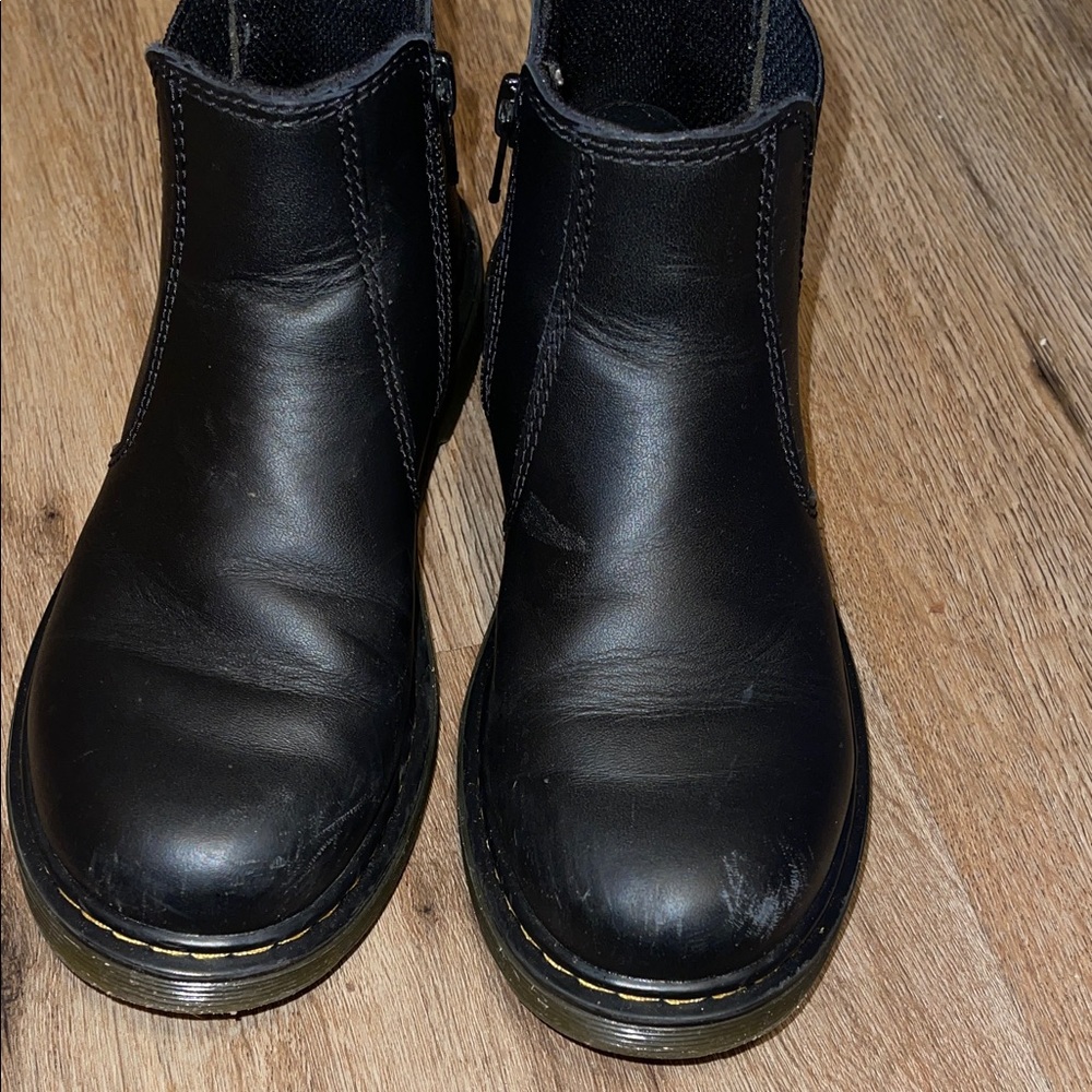 Dr. Martens Black Leather Chelsea Boots - Picture 6 of 8